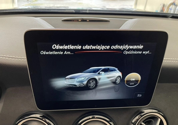 Mercedes-Benz GLA cena 98900 przebieg: 92000, rok produkcji 2017 z Wolbrom małe 781